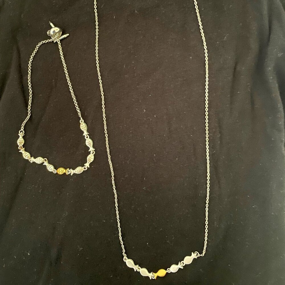 New & Unworn: "Swim Against the Current" jewelry